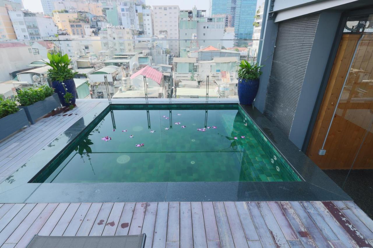 Cherry Boutique Hotel Ho-Chi-Minh-Stadt Exterior foto
