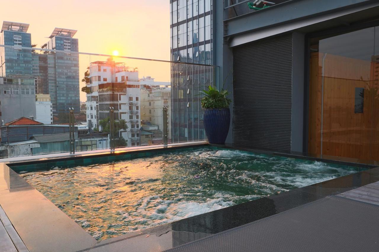 Cherry Boutique Hotel Ho-Chi-Minh-Stadt Exterior foto