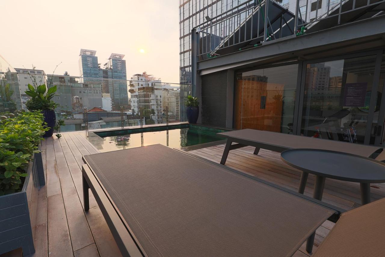 Cherry Boutique Hotel Ho-Chi-Minh-Stadt Exterior foto